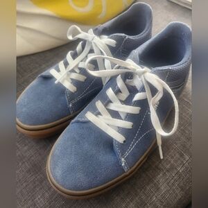 Vans Kids Shoes - Blue with White Laces